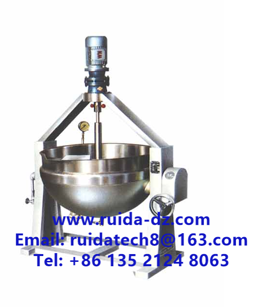 Sugar Syrup Melting Pot in Automatic Snack food Production Line