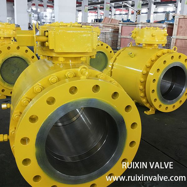 API 6D Trunnion Mounted Ball Valve