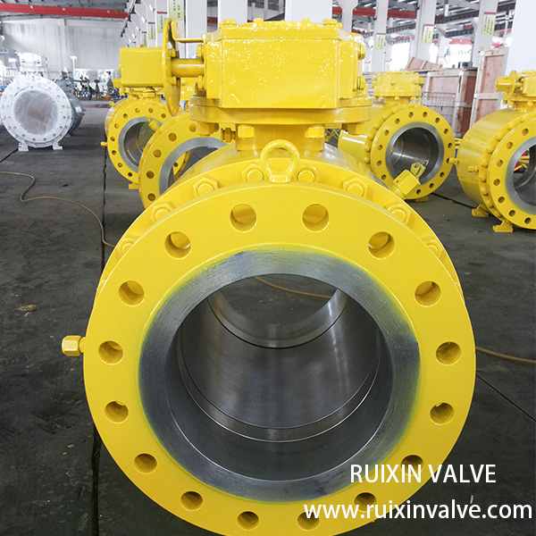 API 6D API 608 3PC Trunnion