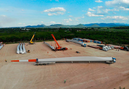 Wind Turbine Blade Transport Trailer