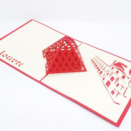 Louvre 3d Pop Up Card