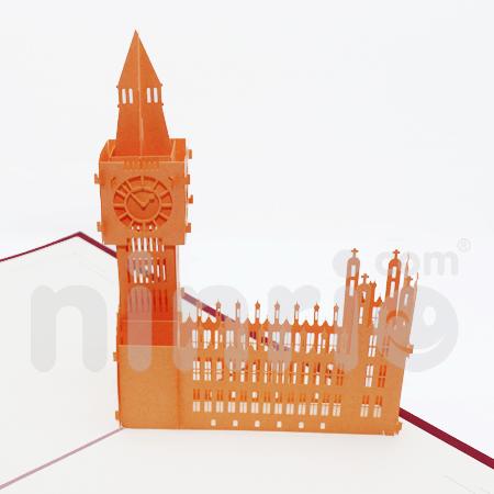 Big Ben 3d Pop Up Card