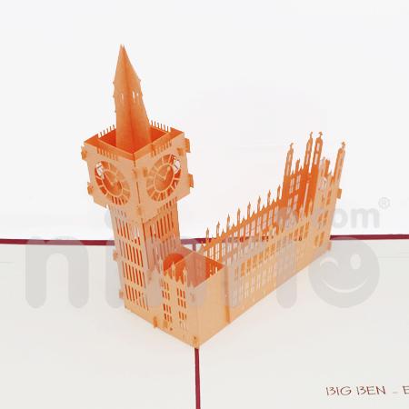 Big Ben 3d Pop Up Card