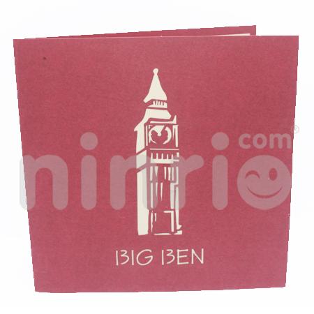 Big Ben 3d Pop Up Card