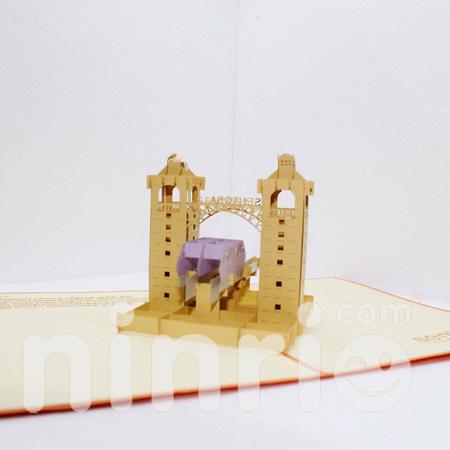 Sentosa Express 3d Pop Up Card