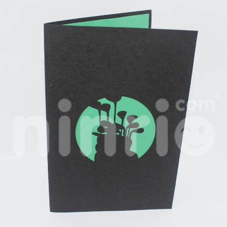 Golf 3d Pop Up Card
