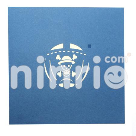 Virking Ship 3d Pop Up Card
