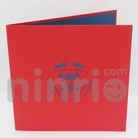 Virking Ship 3d Pop Up Greeting