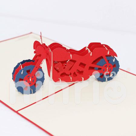 Motor 3d pop-up card