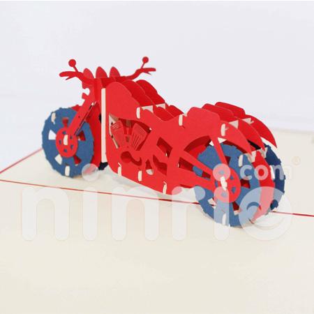 Motor 3d Pop Up Card