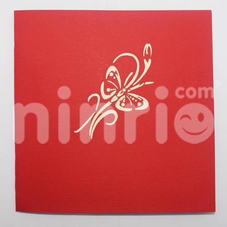 Madonna Lily 3d Pop Up Card