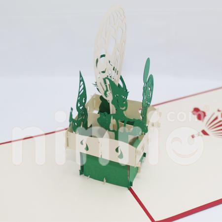 Balloon 3d Pop Up Card