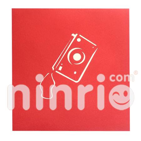 Camera 3d Pop Up Card