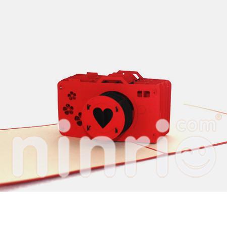 Camera 3d Pop Up Card