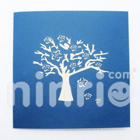 Cherry Blossom 3d Pop Up Card