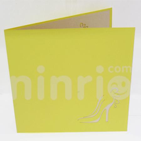 High Heel 3d Pop Up Card