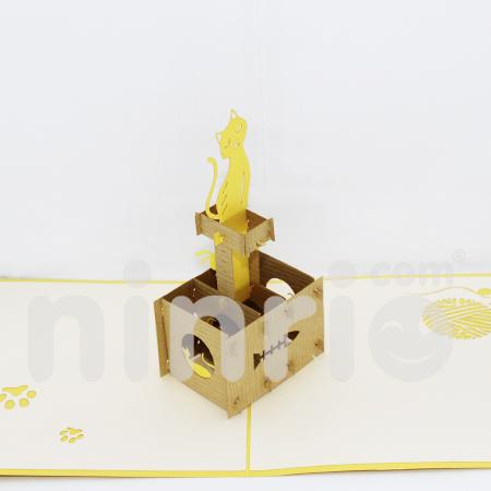 Cat S House 3d Pop Up