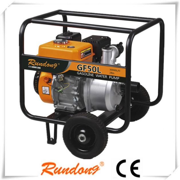 3.7kw air-cooled gasoline water pump