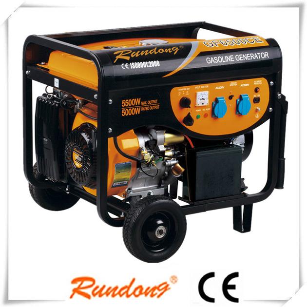 5kw liquefied gas turbines gasoline generator 