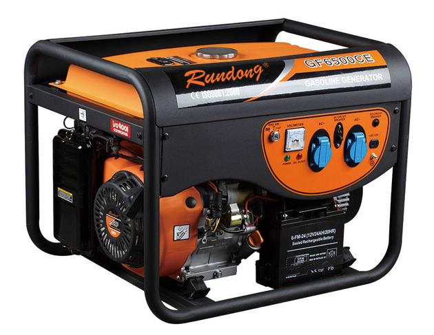5kw Liquefied Gas Turbines Gasoline Generator