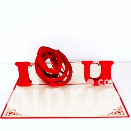 Confession 3d pop-up card