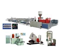 PVC plastic pipe extrusion machine