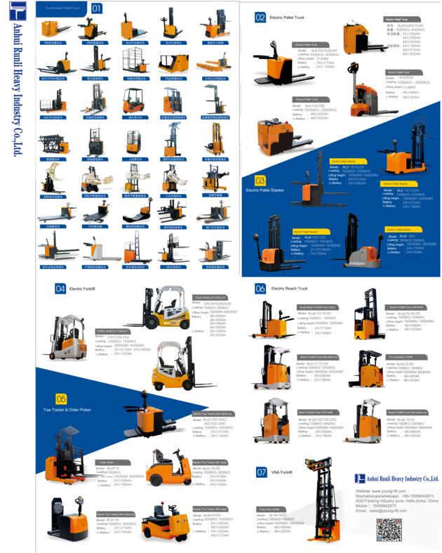 Electric Pallet Stacker Walkie Type