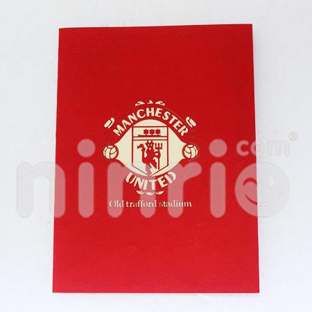 Old Trafford 3d Pop Up Card