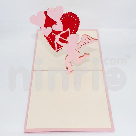 Arrows Love 3d Pop Up Card