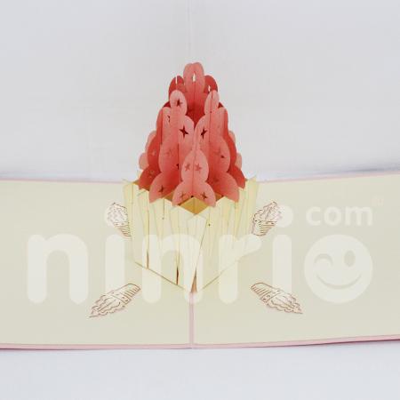 Cupcake 3d Pop Up Card