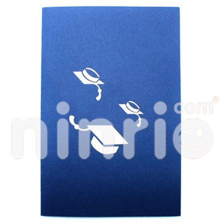 Graduated Hats 3d Pop Up Card