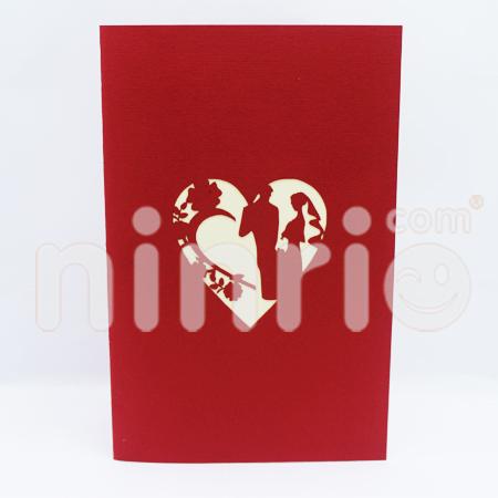 Wedding Car 3d Pop Up Card