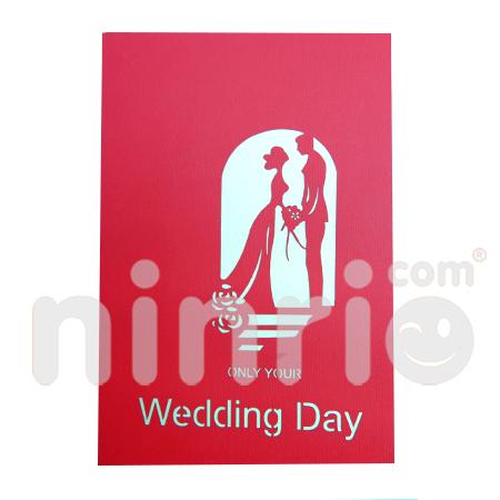 Wedding Stage 3d Pop Up Card