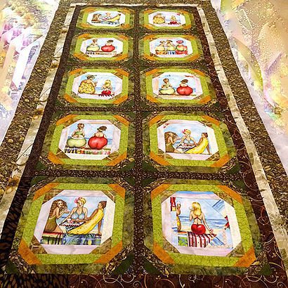 Patchwork mat