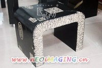 interior decor furnish furniture stool chair Chinese stamps