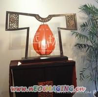 interior decor furnish furniture religious lamp table lighting w/ cloth