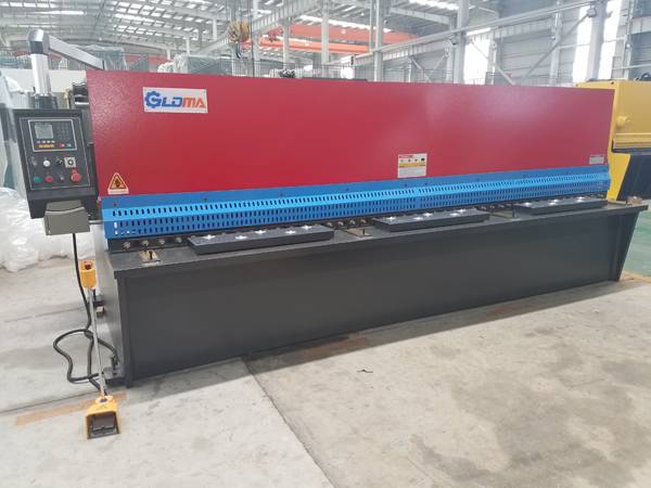 QC12K-NC Hydraulic Swing Beam Shearing Machine-ESTUN E21S system