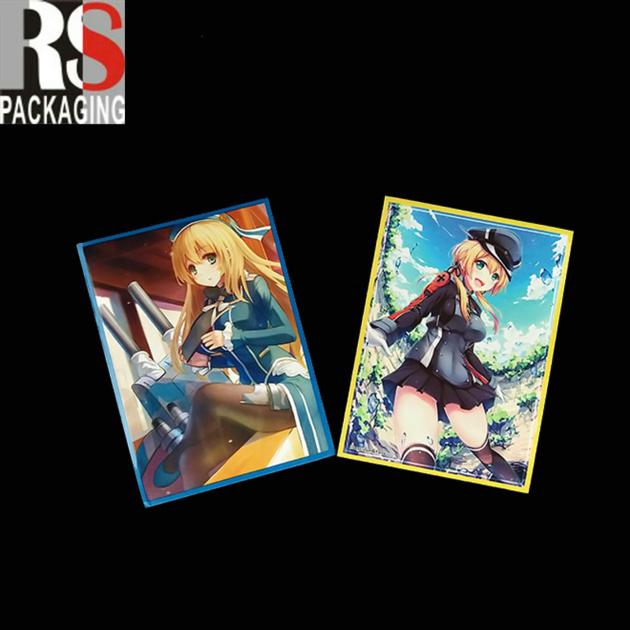Customized Recyclable Plastic Pokemon Card Sleeves