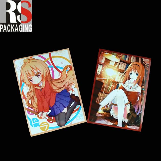 Customized Recyclable Plastic Pokemon Card Sleeves
