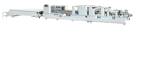 All-in-one Automatic new product Separated Motor Control food container Folder Gluer Machine For 4 6