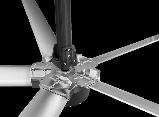 HVLS Big Industrial Ceiling Fans With