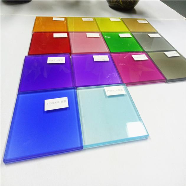 Colored Laminated Glass Skylights Provide Safe