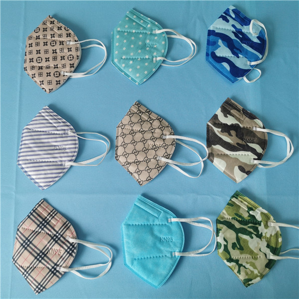 Factory Face mask High Quality KN95 folded dust mask with valve 