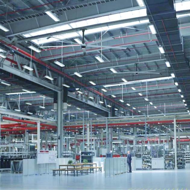 HVLS Big Industrial Ceiling Fans With