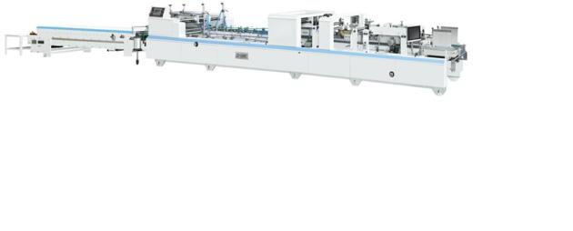 All-in-one Muti-functional new product Crash Lock Bottom Straight line cake box Folder Gluer Machine