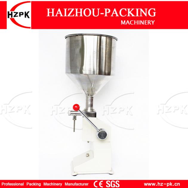 Hand Pressure Liquid Filler Filling Machine Packing Machine