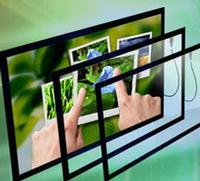 17 inch USB/RS232 windows 7 IP65 ir lcd multi touch panel