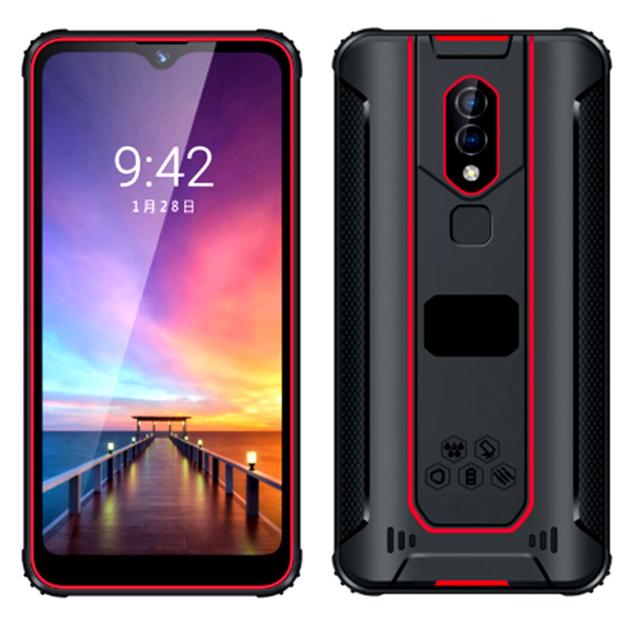 6.26 inch rugged phone HIDON factory android Octa-core 4G TDD/FDD LTE smartphone with fingerprint