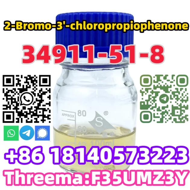 99% purity CAS 34911-51-8 2-Bromo-3'-chloropropiophen  warehouse Europe 