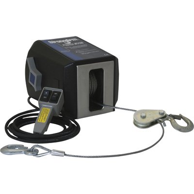 Dutton-Lainson StrongArm 120 Volt AC Powered Electric Winch with Remote - 2700-Lb. Capacity, Galvani